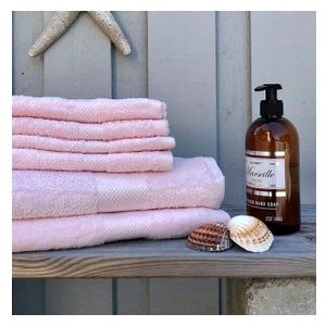 HT Design Cotton Club Handduk Rosa 50x70