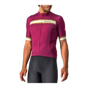 Castelli Herr Grevitur Jersey T-shirt, Mulberry, L
