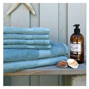 HT Design Cotton Club Handduk Aqua 90x150