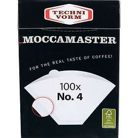 Moccamaster No.4 Kaffefilter 100st