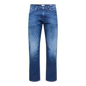 Selected Homme Slhstraight-Scott 22602MB Sup Jns W Jeans Medium Blue Denim