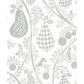Littlephant Fruit Garden White/Green tapet 1484L