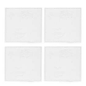 Gynning Design Glasunderlägg Piece of Me 4-pack Vit