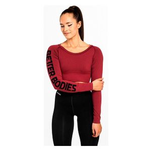 Better Bodies Bowery Cropped LS Shirt (Dam)