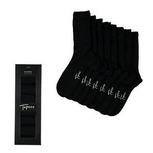 Topeco 8-pack Bamboo Basic Crew Socks (Herr)