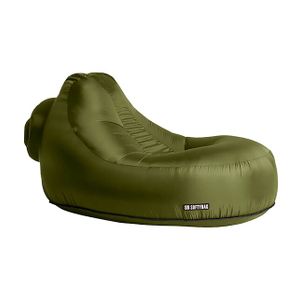 SoftyBag Uppblåsbar Fåtölj Grön
