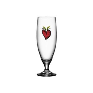 Kosta Boda Friendship Hearts Ölglas 50cl