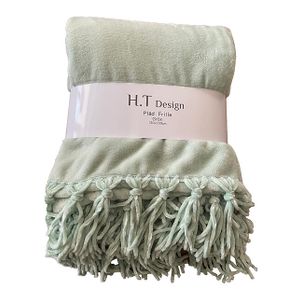 HT Design Frille Pläd Ljusgrön (130x160cm)