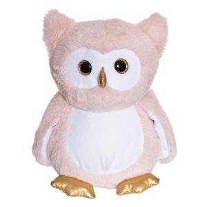 Teddykompaniet Självlysande Uggla, Rosa