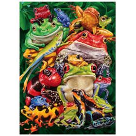 Cobble Hill Puzzles Frog Bussiness 1000 Bitar
