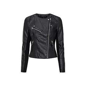 Vero Moda Ria Fav Short Faux Leather Jacket (Dam)