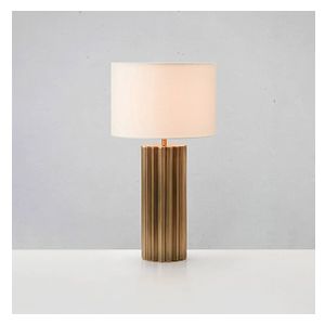 Markslöjd Bordslampa Hashira Antik mässing/offwhite 32 60