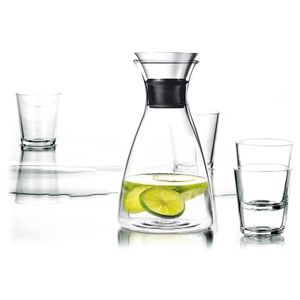 Eva Solo Droppfri Karaff 100cl Med 4 Dricksglas 25cl