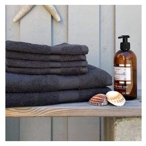 HT Design Cotton Club Handduk Mörkgrå 50x70