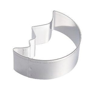 Modern House Pepperkakeform Måne Sølv