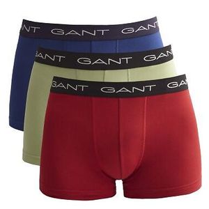 Gant 3P Trunk Röd/Grön bomull Herr