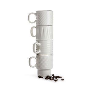 Sagaform Coffee & More Espressomugg 10cl 4-pack