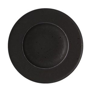 Modern House Black Satin Tallrik Djup 29cm