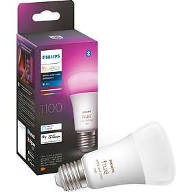 Philips Hue White And Color LED E27 A60 2000K-6500K + 16 million colors 1100lm 9W (Dimbar)