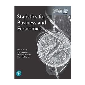 Statistics for Business and Economics plus Pearson MyLab Statistics with Pearson eText, Global Edition