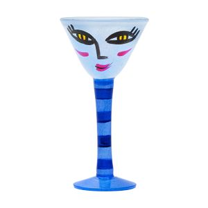 Kosta Boda UHV Friends again Pokal 300-22 Blå