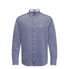 Gant Gant Tech Prep Stripe Slim Fit Piqué Shirt (Herr)