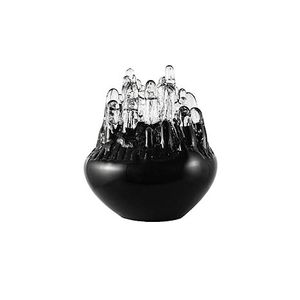 Kosta Boda POLAR Ljuslykta Large Svart H330mm