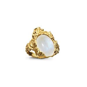 Maanesten Goddess Ring Moonstone 57 Eurosize