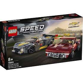 LEGO Speed Champions 76903 Chevrolet Corvette C8.R Race &1968 Chevrolet Corvette