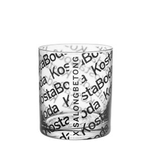 Kosta Boda Salong Betong WHiskyglas 28cl 2-pack