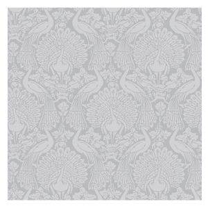 Laura Ashley Tapet Peacock Damask Pale Slate Non Woven 114911
