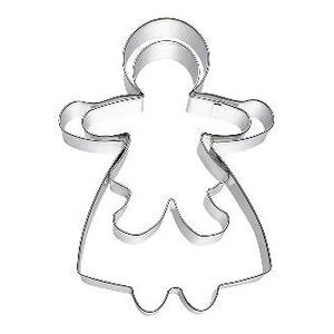 Modern House Pepperkakeform 2 stk Dame Sølv