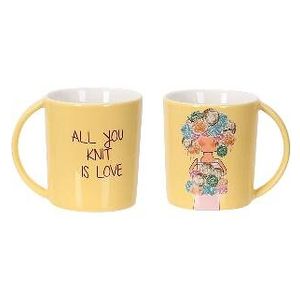 Modern House Knit Mugg 25cl