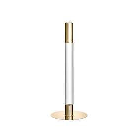 Orrefors Lumiere Ljusstake Guld H 26,5cm