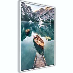 Artgeist Poster Affisch Boats In Dolomites [Poster] 20x30 A3-DRBPRP0598s_br