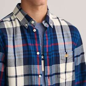 Gant Teen Boys Plaid Flannel Shirt Junior