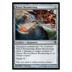 Magic löskort: Worldwake: Razor Boomerang