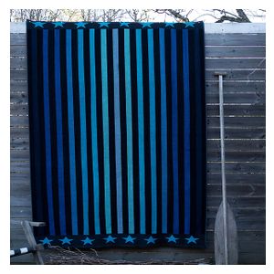HT Design Blue Stripes Badlakan Jumbo Blå