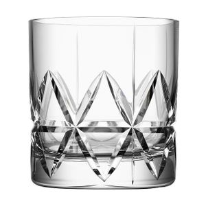 Orrefors Peak Double Old Fashioned Whiskyglas 34cl 4-pack