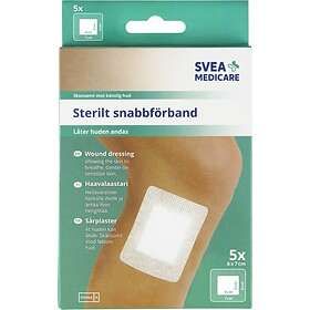 Medicare Svea Sterilt Snabbförband 6x7cm 5-pack