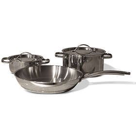 Modern House Rix Tool grytset 3 delar 18/8 stål Blankt