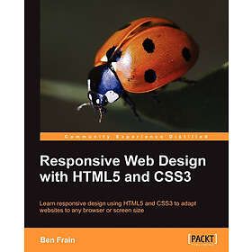 Responsive Web Design with HTML5 and CSS3 Engelska Paperback